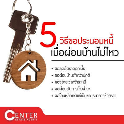 5 วิธี ขอประนอมหนี้เมื่อผ่อนบ้านไม่ไหว